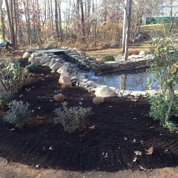 Custom Pond and Waterfall
