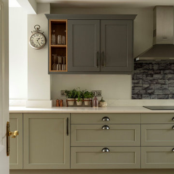 Green Shaker Kitchen in Princes Risborough