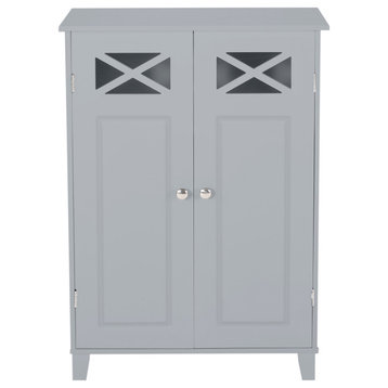 Ascutney Bathroom Storage Cabinet, Grey
