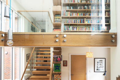 stair ‘tree’ bookcase