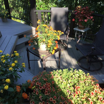 Multi Level Low Maintenance Deck in Mundelein, IL