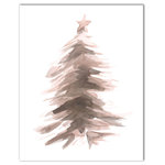 DDCG - Sepia Christmas Tree Canvas Wall Art, Unframed, 24"x30" - Spread holiday cheer this Christmas season by transforming your home into a festive wonderland with spirited designs. This Sepia Christmas Tree Canvas Print makes decorating for the holidays and cultivating your Christmas style easy. With durable construction and finished backing, our Christmas wall art creates the best Christmas decorations because each piece is printed individually on professional grade tightly woven canvas and built ready to hang. The result is a very merry home your holiday guests will love.