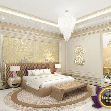 Modern bedroom designs by Luxury Antonovich Design