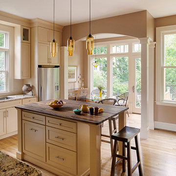 Jamaica Plain Kitchen Channels Urban Oasis
