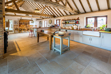 This is an example of a rustic kitchen in Other.