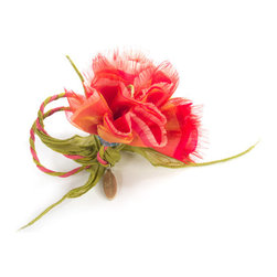 Blushing Bouquet Napkin Ring | MacKenzie-Childs - Napkin Rings
