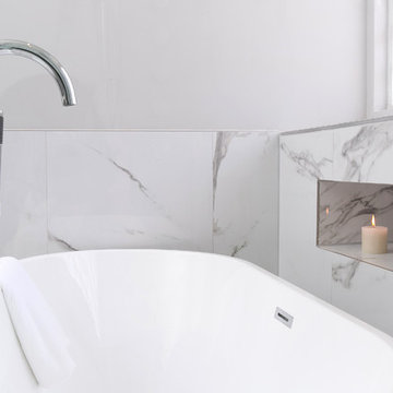 Beautiful Contemporary Master Bath
