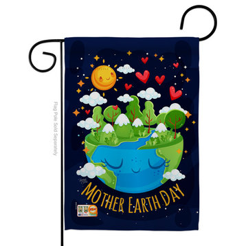 Mother Earth Inspirational Expression Garden Flag