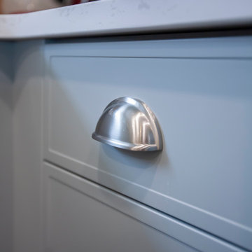 Kitchen Renovation with Slim Shaker Cabinets