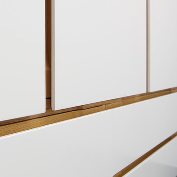 Details einer Garderobe