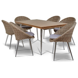 Midcentury Outdoor Dining Sets by THY-HOM