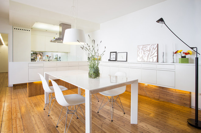 コンテンポラリー ダイニング by Anna Issakova Photography