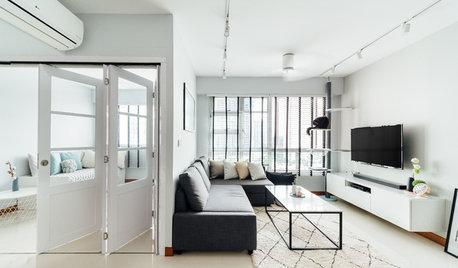 Houzz Tour: This Playful Minimalist Flat is Also Home to Cats