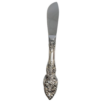 Reed & Barton Sterling Silver Vienna Butter Serving Knife H.H.