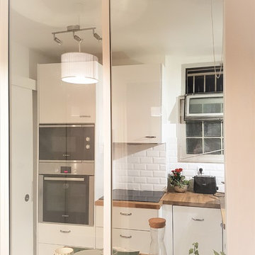 Rénovation d'une cuisine et création d'une buanderie