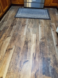 Prints Left On Luxury Vinyl Plank Floors