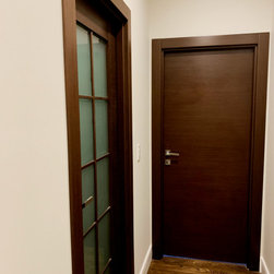 Private Residence - Mia 10 Lite (with glass) Wenge, Mia Flat Wenge, Maximum 00 - Interior Doors