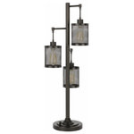 Cal - Cal BO-2991DK Pacific - 3 Light Table lamp - Refresh your space with this three light metal hanPacific 3 Light Tabl Dark Bronze Dark Bro *UL Approved: YES Energy Star Qualified: n/a ADA Certified: n/a  *Number of Lights: 3-*Wattage:60w E26 Medium Base bulb(s) *Bulb Included:No *Bulb Type:E26 Medium Base *Finish Type:Dark Bronze