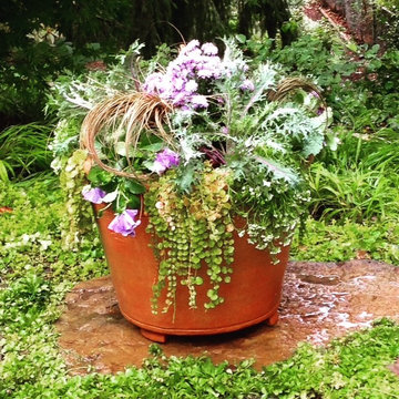 Fall Container Garden Design