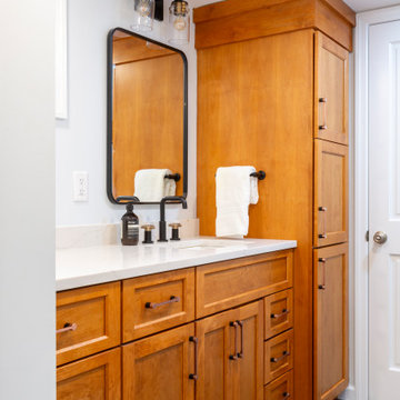 Hillside Ave Basement Bathroom