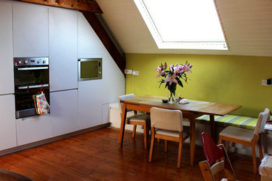 Trendy home design photo in Dublin