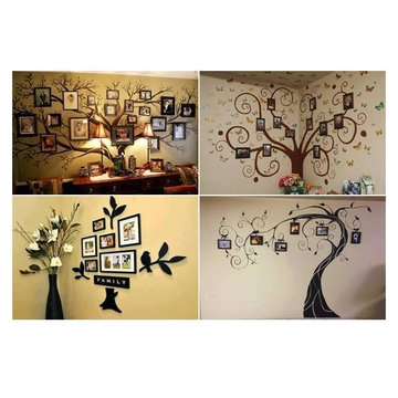 How to create a family photo wall