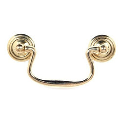 Solid Brass Bail Pull - Cabinet And Drawer Handle Pulls