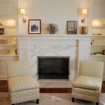 Pale with pop Living Room