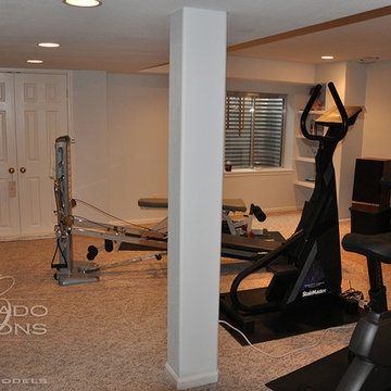 Highlands Ranch Bathroom - Exercise Room - Office