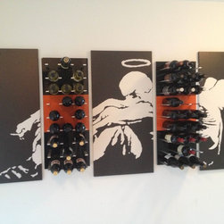 Wine as Art - STACT Modular Wine Rack System - Artwork