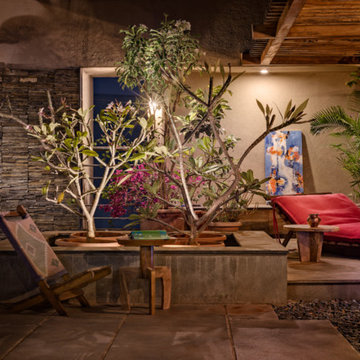 Veranda on a Roof