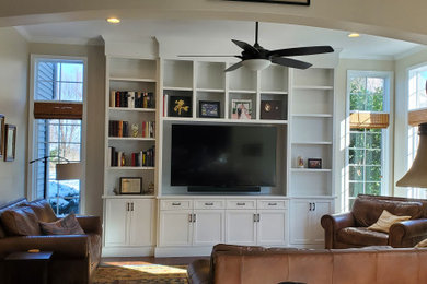 Great Room TV surround Cabinetry