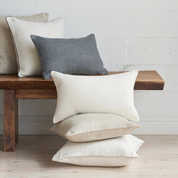 Barn & Willow : Belgian Linen Throw Pillows - Decorative Pillows