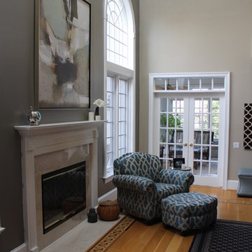 Transitional Living Room