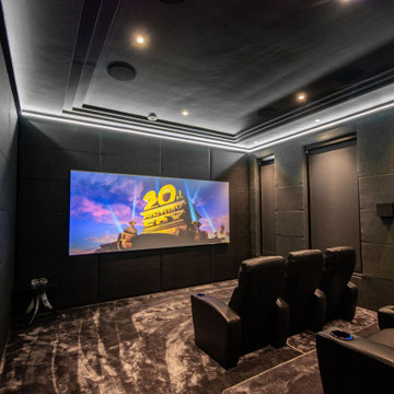 Lounge & Bedroom Home Cinema Installation in Weybridge