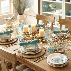 Coastal Drift Tablescape - Dinnerware Sets