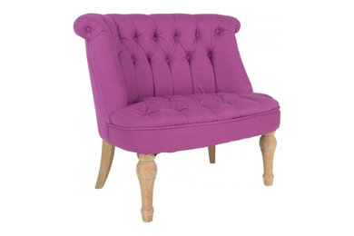 Accent Purple Cosy Chair
