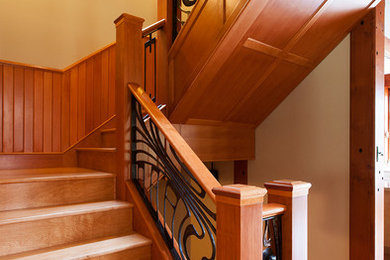 Trendy staircase photo in Other