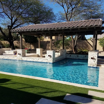 Pool/Spa Backyard Peoria AZ