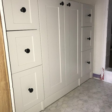 Master Closet, Vanity Cabinet & Linen Closet - Columbus NC