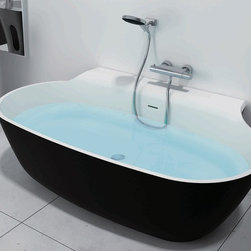 designer stone bathroom ware from the pietra bianca collection - Bathtubs