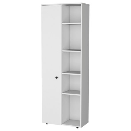 Harman Multistorage Kitchen Pantry with 1 door and 5 open shelves