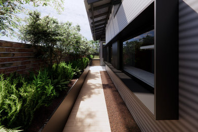 Photo of a modern verandah in Perth.