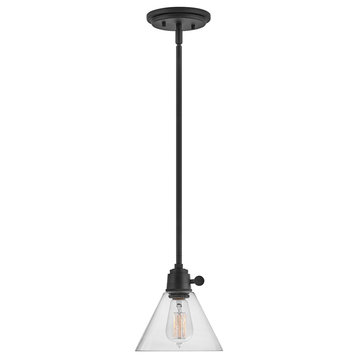 Hinkley Arti Small Pendant Black With Clear glass