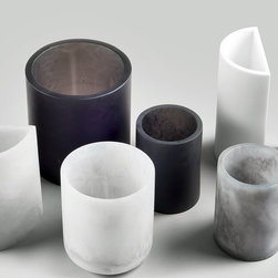 Martha Sturdy resin round vases - Vases