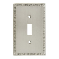 Egg & Dart Toggle Switch Plate Cover - Switch Plates And Outlet Covers