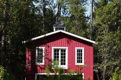 Example of a trendy exterior home design in Sacramento