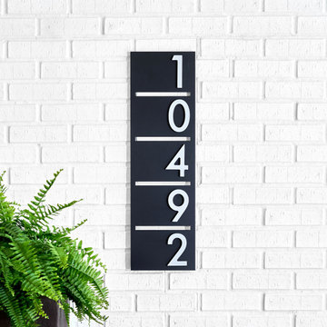 Wall Mounted Address Signs