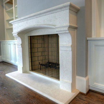 Stone Fireplace Mantels