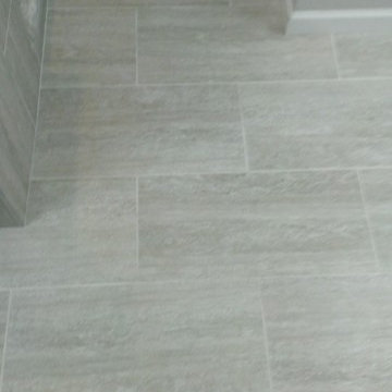 MASTER BATHROOM - Complete remodel 12" x 24" Vertical Tile